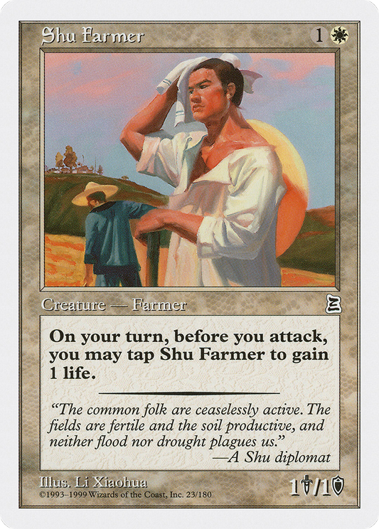 Shu Farmer (PTK-023) - Portal Three Kingdoms