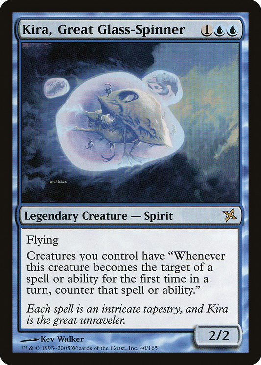 Kira, Great Glass-Spinner (BOK-040) - Betrayers of Kamigawa