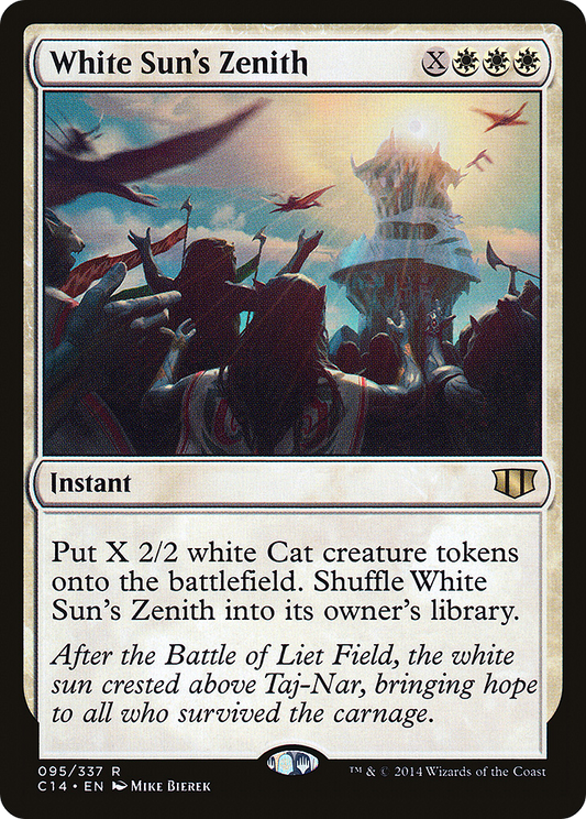 White Sun's Zenith (C14-095) - Commander 2014