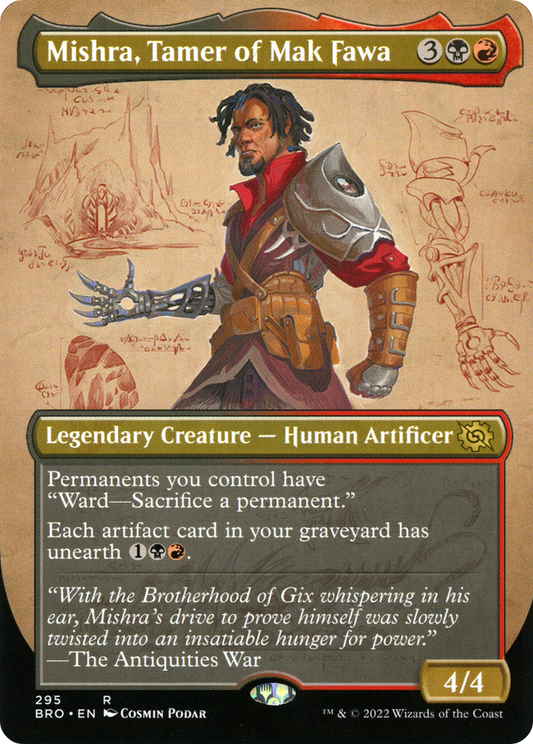 Mishra, Tamer of Mak Fawa (Borderless) (BRO-295) - The Brothers' War (Borderless)