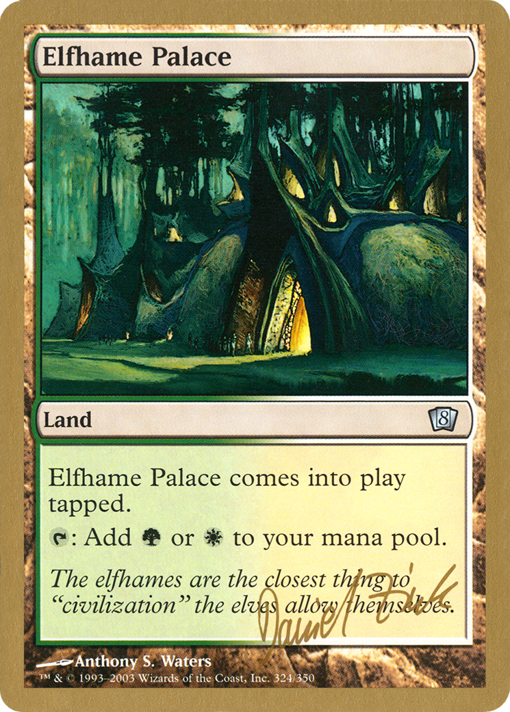 Elfhame Palace (WC03-DZ324) - World Championship Decks 2003