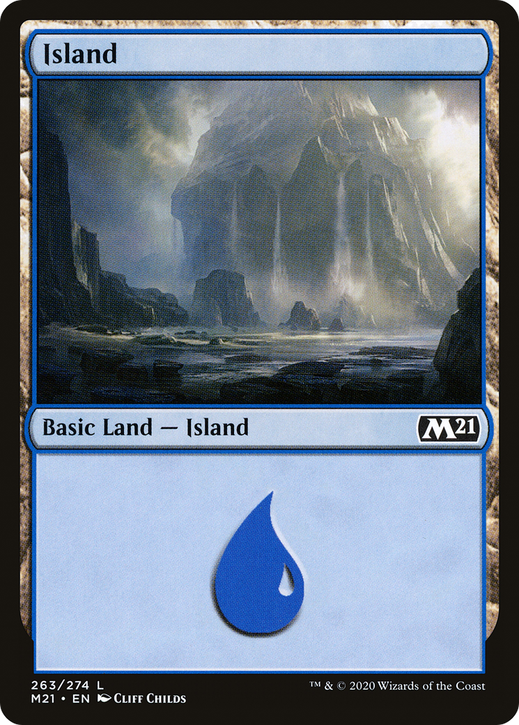 Island (M21-263) - Core Set 2021