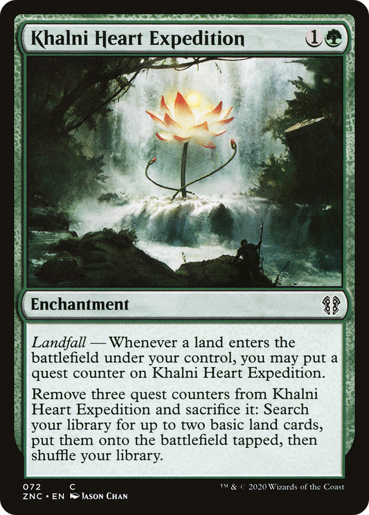 Khalni Heart Expedition (ZNC-072) - Zendikar Rising Commander