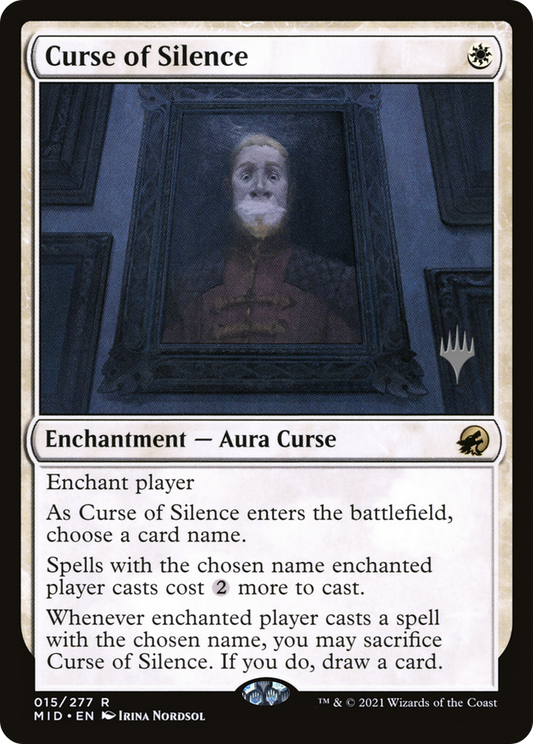 Curse of Silence (PMID-15P) - Innistrad: Midnight Hunt Promos Foil