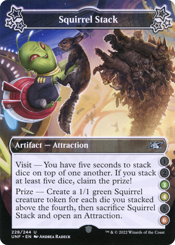 Squirrel Stack (3-4-6)  (UNF-228) - Unfinity Foil