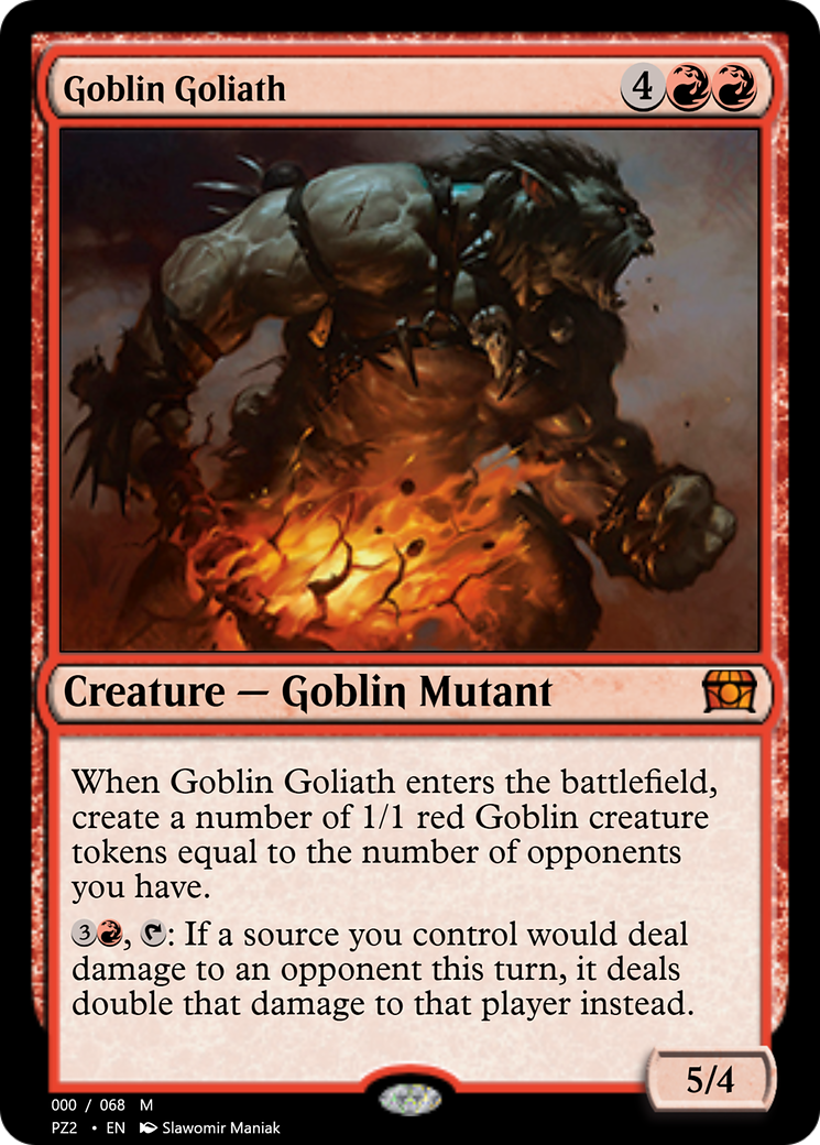 Goblin Goliath (PZ2-70783) - Treasure Chest Foil