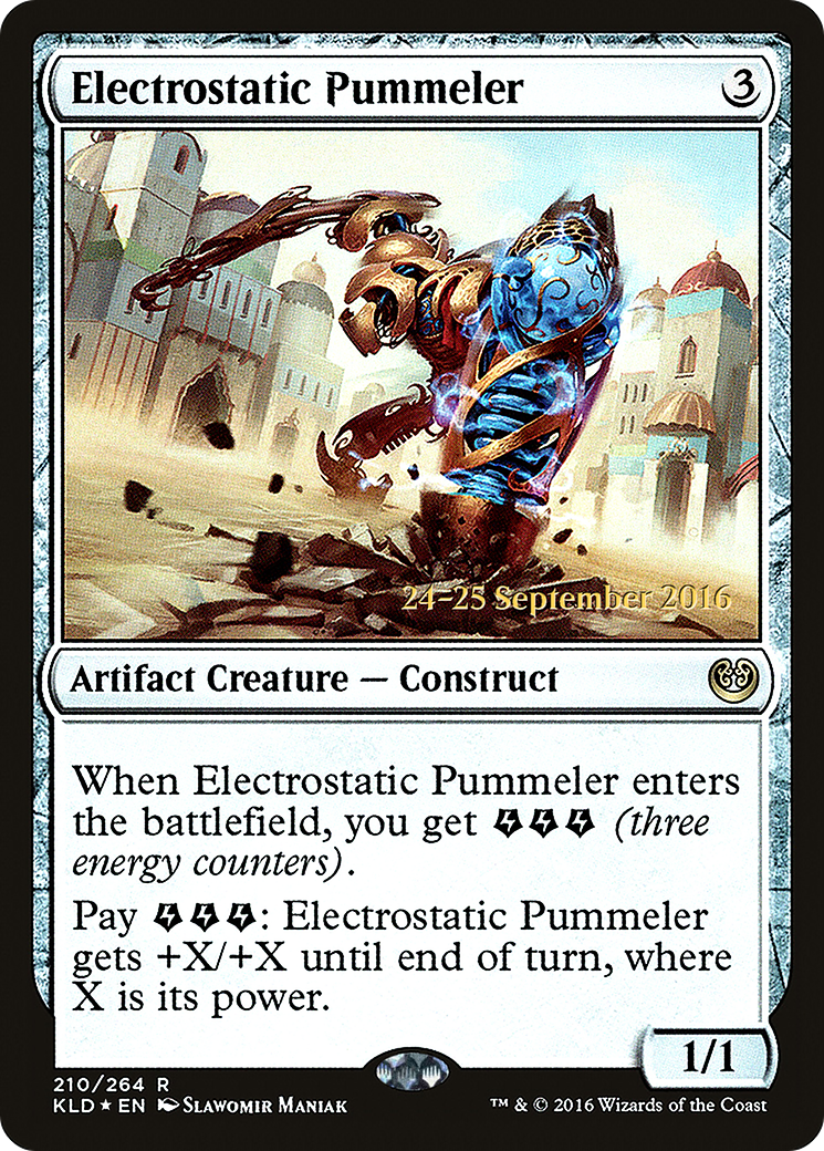 Electrostatic Pummeler (PRE-210S) - Kaladesh Promos (Prerelease) Foil