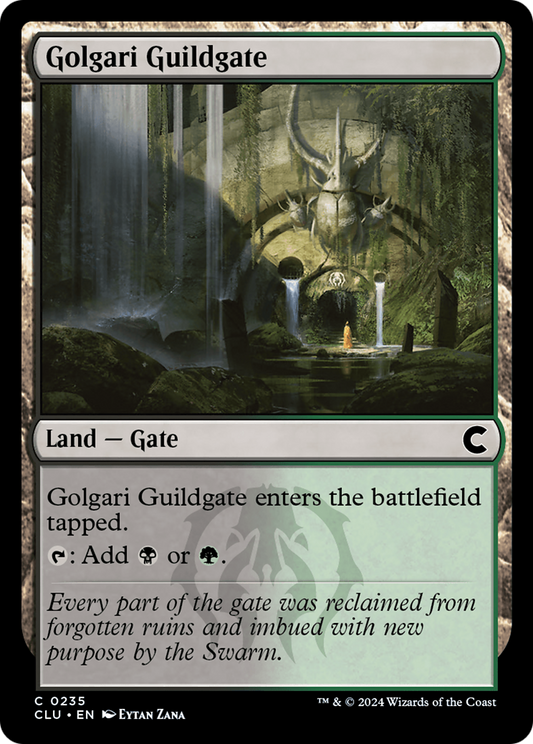 Golgari Guildgate (CLU-235) - Ravnica: Clue Edition