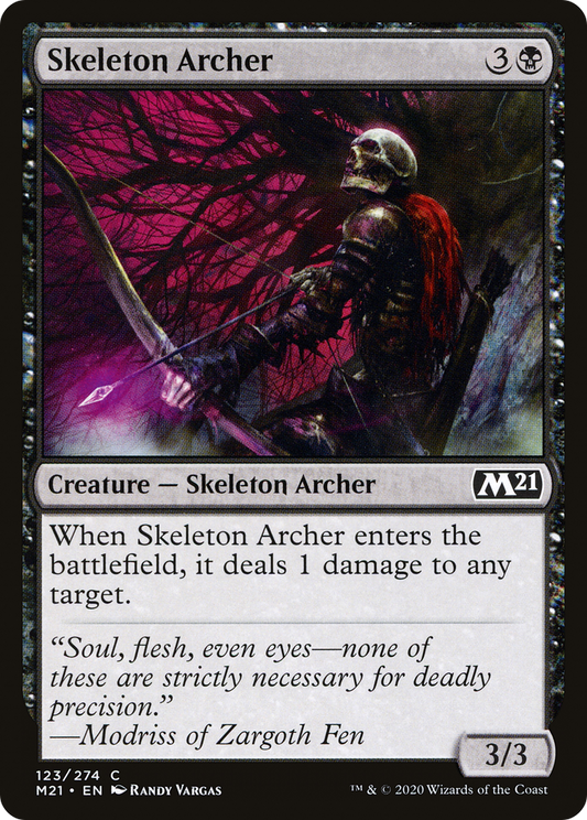 Skeleton Archer (M21-123) - Core Set 2021