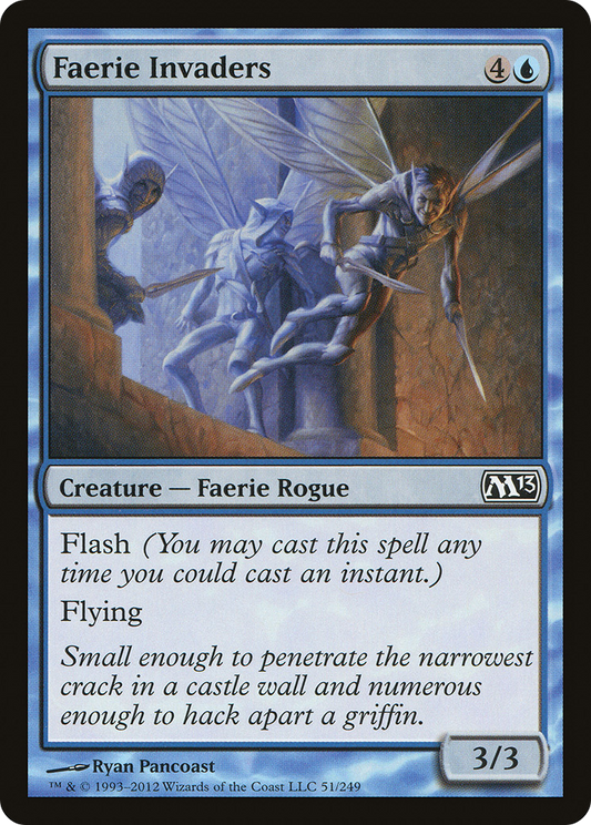 Faerie Invaders (M13-051) - Magic 2013 Foil