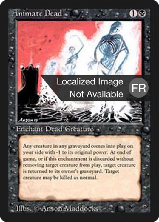 Animate Dead (FBB-093) - Foreign Black Border