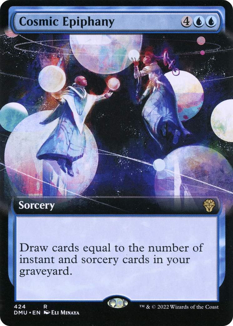 Cosmic Epiphany (DMU-424) - Dominaria United: (Extended Art)