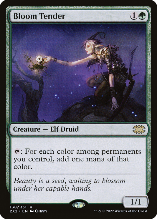 Bloom Tender (2X2-138) - Double Masters 2022 Foil