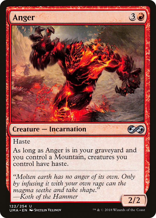 Anger (UMA-122) - Ultimate Masters Foil