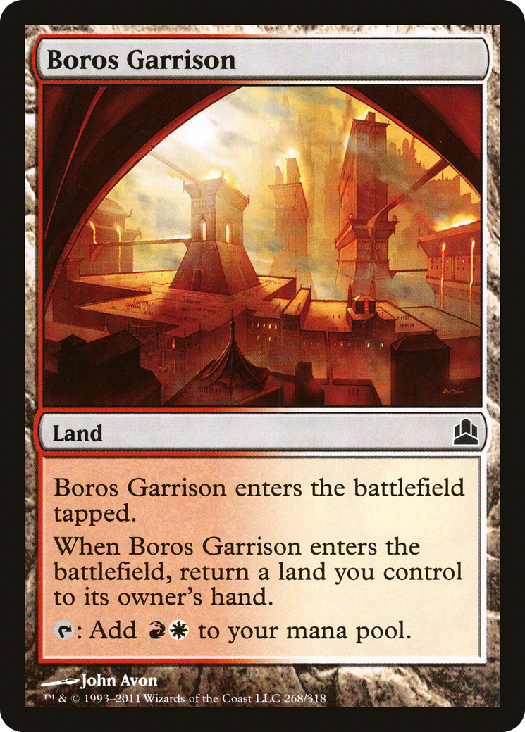 Boros Garrison (CMD-268) - Commander 2011