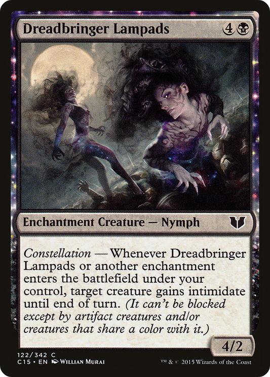 Dreadbringer Lampads (C15-122) - Commander 2015: (nyxtouched)