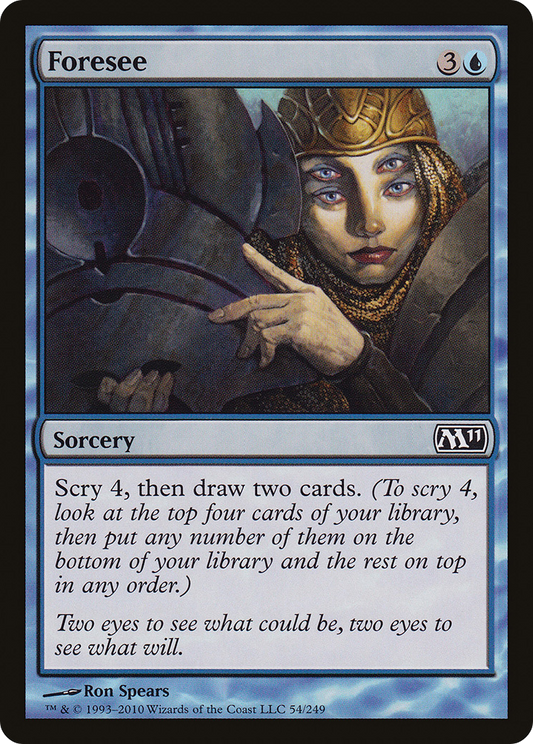 Foresee (M11-054) - Magic 2011 Foil