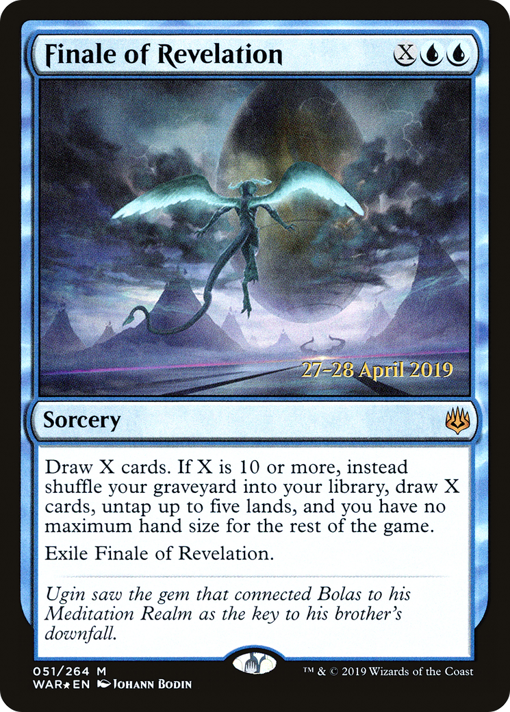 Finale of Revelation (PRE-051) - War of the Spark Promos (Prerelease) Foil