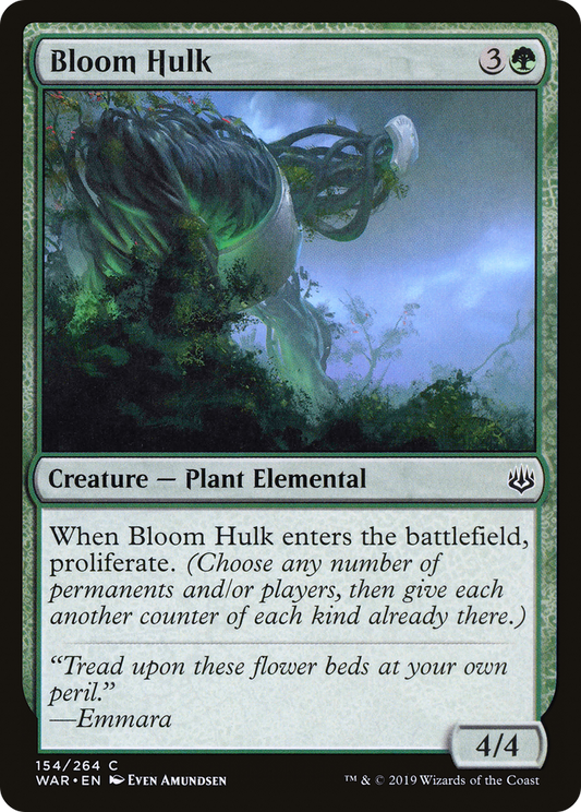 Bloom Hulk (WAR-154) - War of the Spark Foil