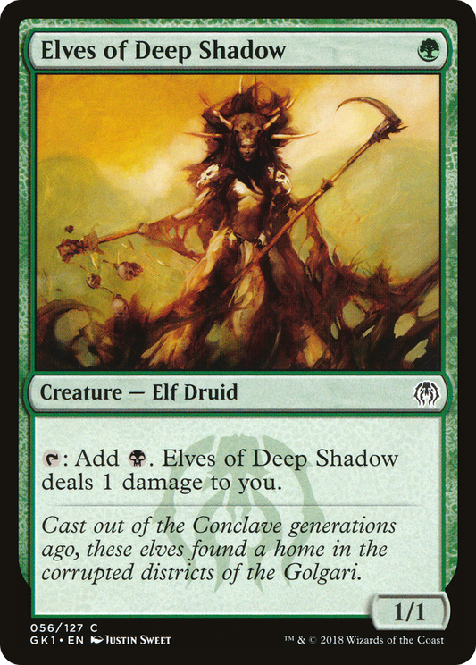 Elves of Deep Shadow (GK1-056) - GRN Guild Kit