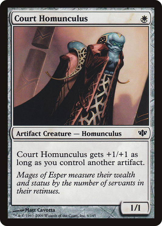 Court Homunculus (CON-006) - Conflux Foil