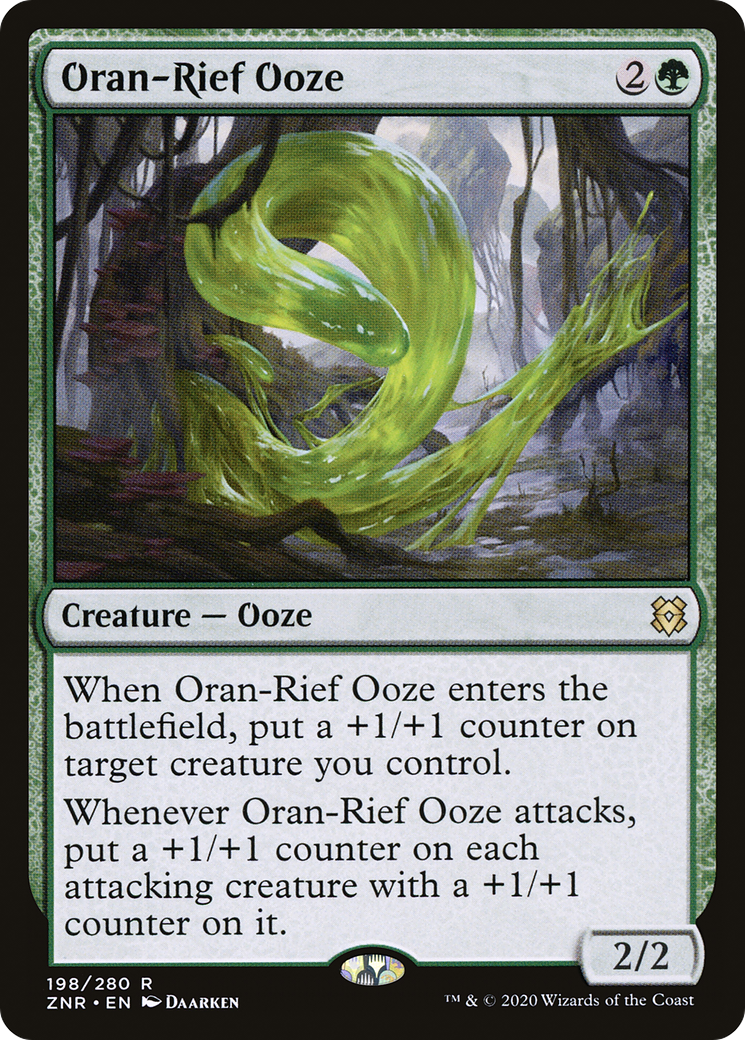 Oran-Rief Ooze (ZNR-198) - Zendikar Rising