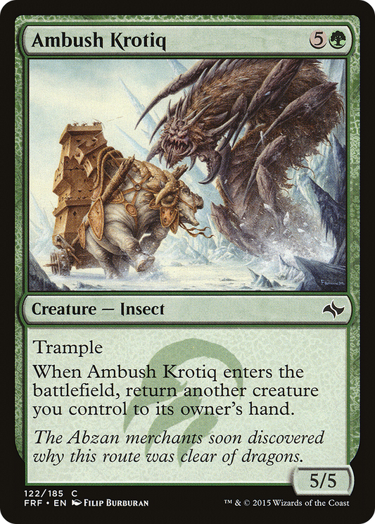 Ambush Krotiq (FRF-122) - Fate Reforged Foil