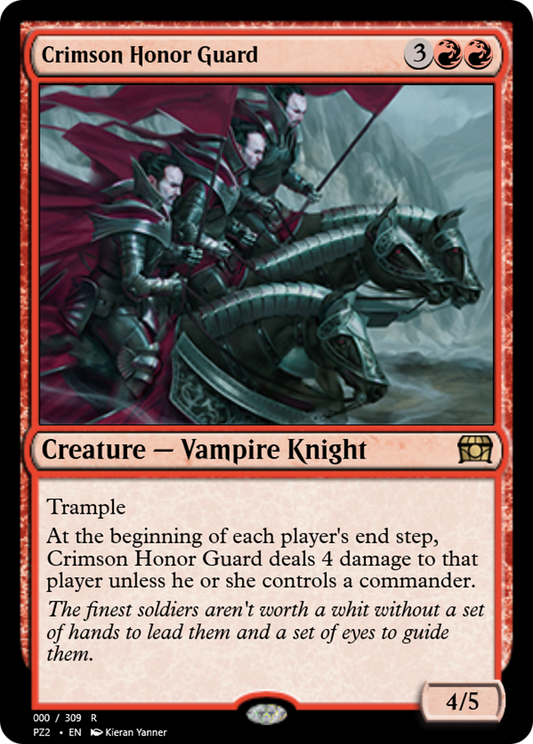 Crimson Honor Guard (PZ2-65697) - Treasure Chest Foil