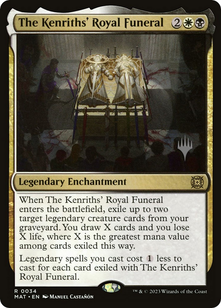 The Kenriths' Royal Funeral (PMAT-34P) - March of the Machine: The Aftermath Promos Foil