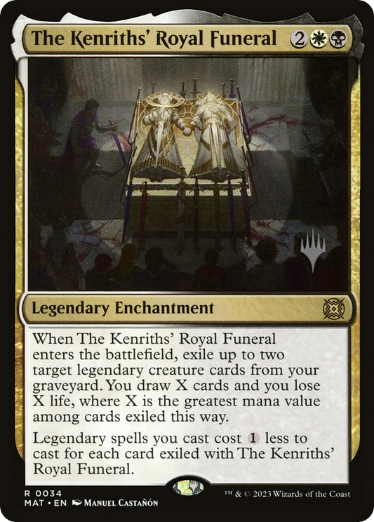 The Kenriths' Royal Funeral (PMAT-34P) - March of the Machine: The Aftermath Promos Foil