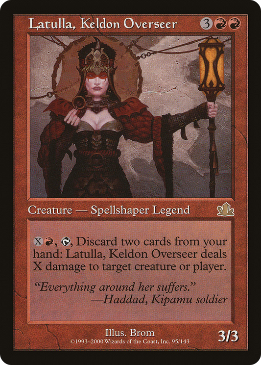 Latulla, Keldon Overseer (PCY-095) - Prophecy Foil