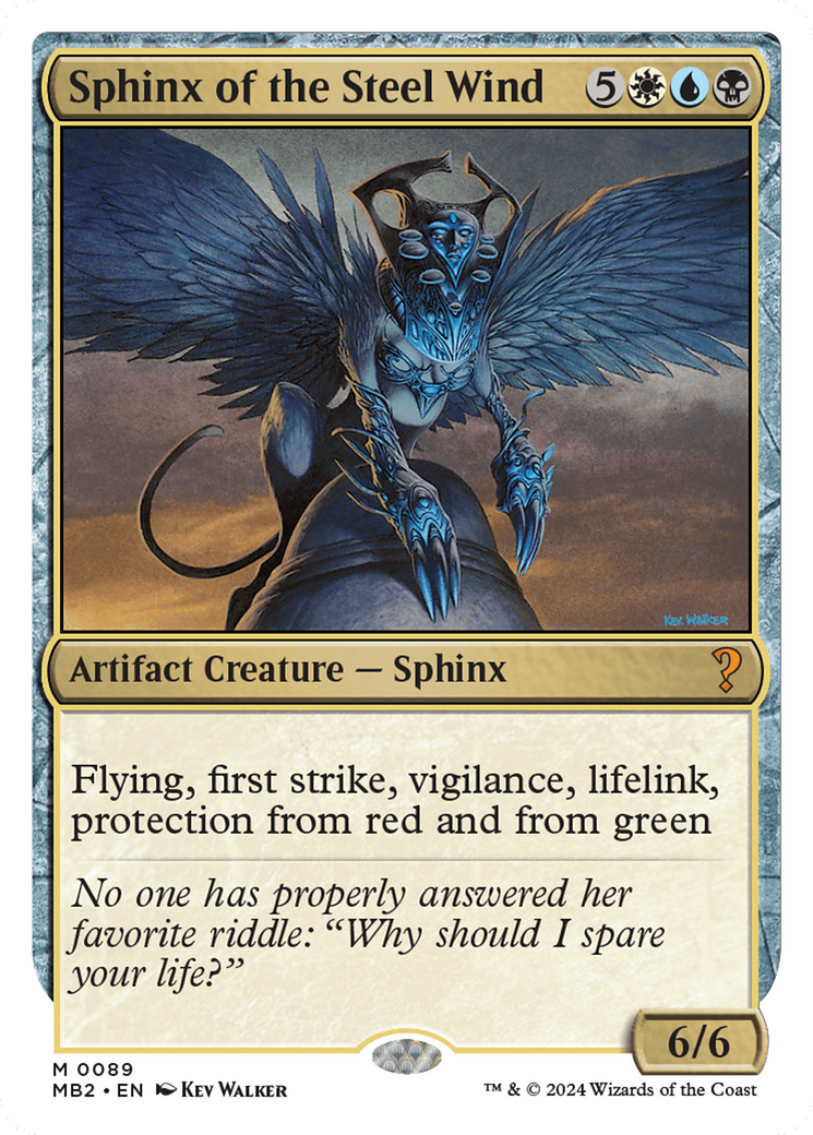 Sphinx of the Steel Wind (MB2-089) - Mystery Booster 2