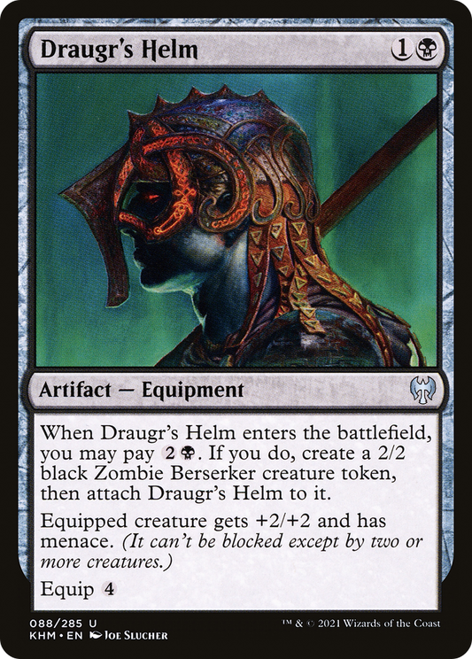 Draugr's Helm (KHM-088) - Kaldheim Foil