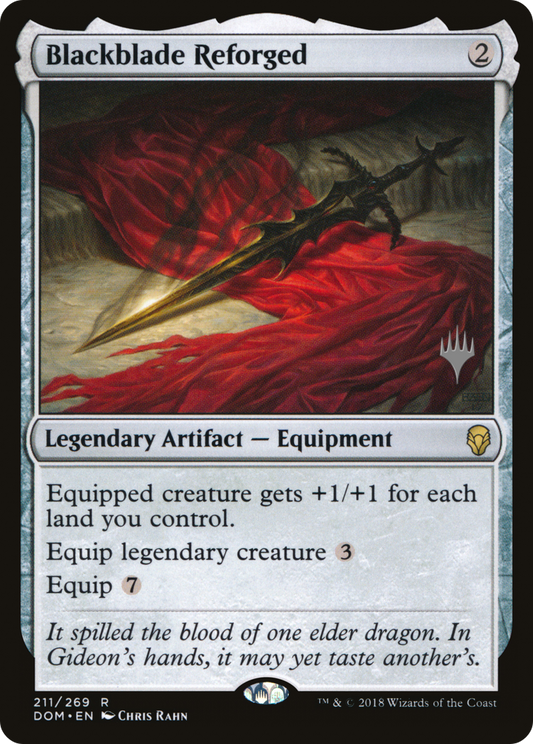 Blackblade Reforged (PPM20-211P) - Dominaria Promos (Promo Pack) Foil