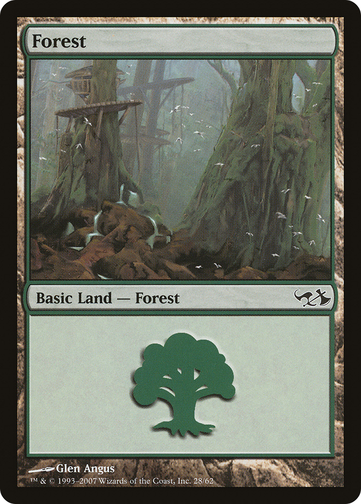 Forest (DD1-028) - Duel Decks: Elves vs. Goblins