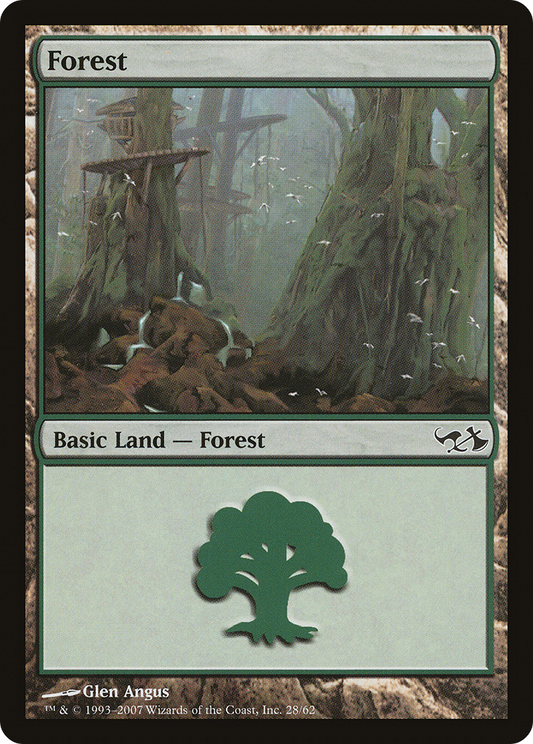 Forest (DD1-028) - Duel Decks: Elves vs. Goblins