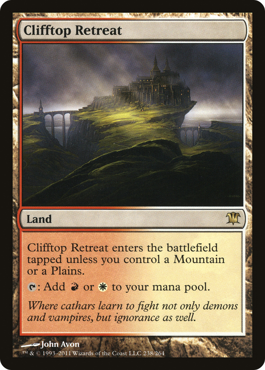 Clifftop Retreat (ISD-238) - Innistrad Foil