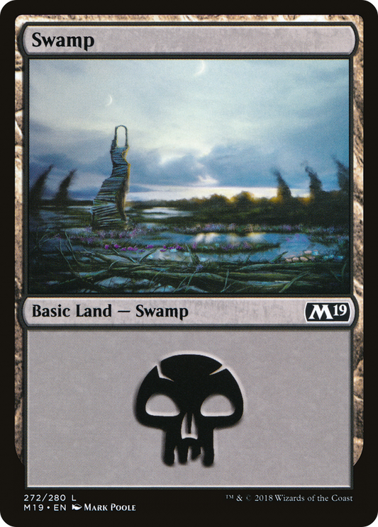 Swamp (M19-272) - Core Set 2019