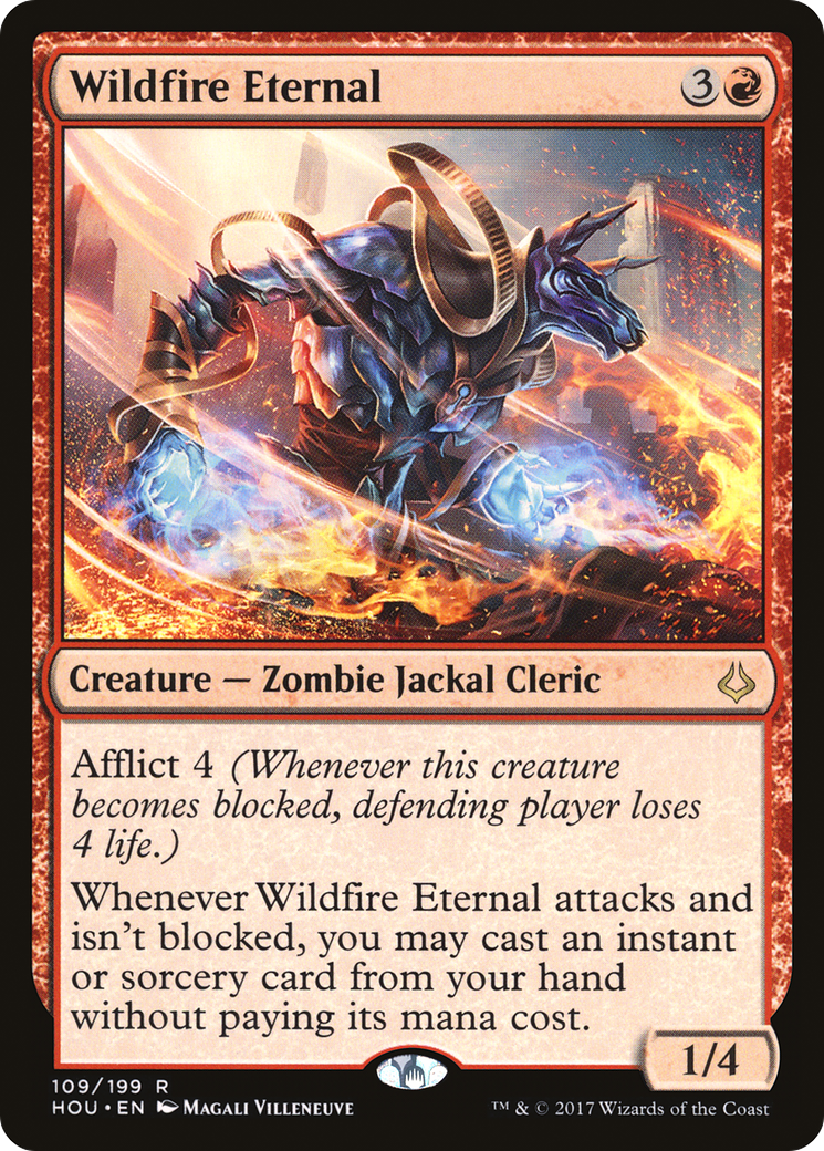 Wildfire Eternal (HOU-109) - Hour of Devastation Foil