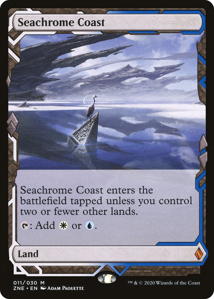 Seachrome Coast (ZNE-011) - Zendikar Rising Expeditions Foil