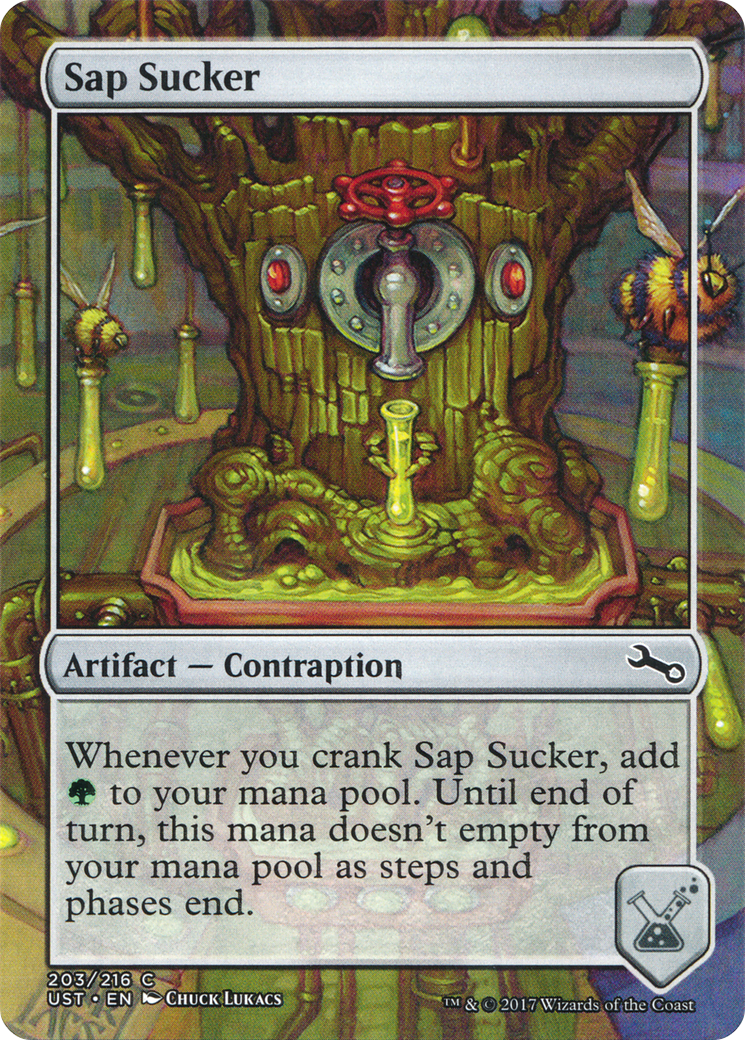 Sap Sucker  (Borderless)(UST-203) - Unstable Foil