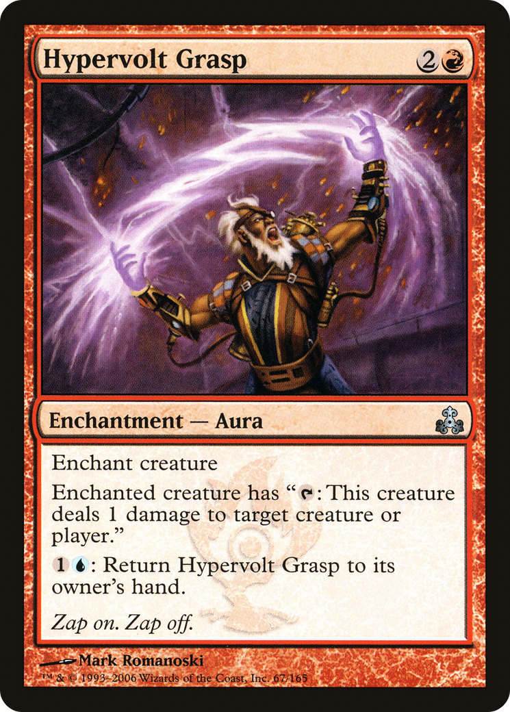 Hypervolt Grasp (GPT-067) - Guildpact Foil