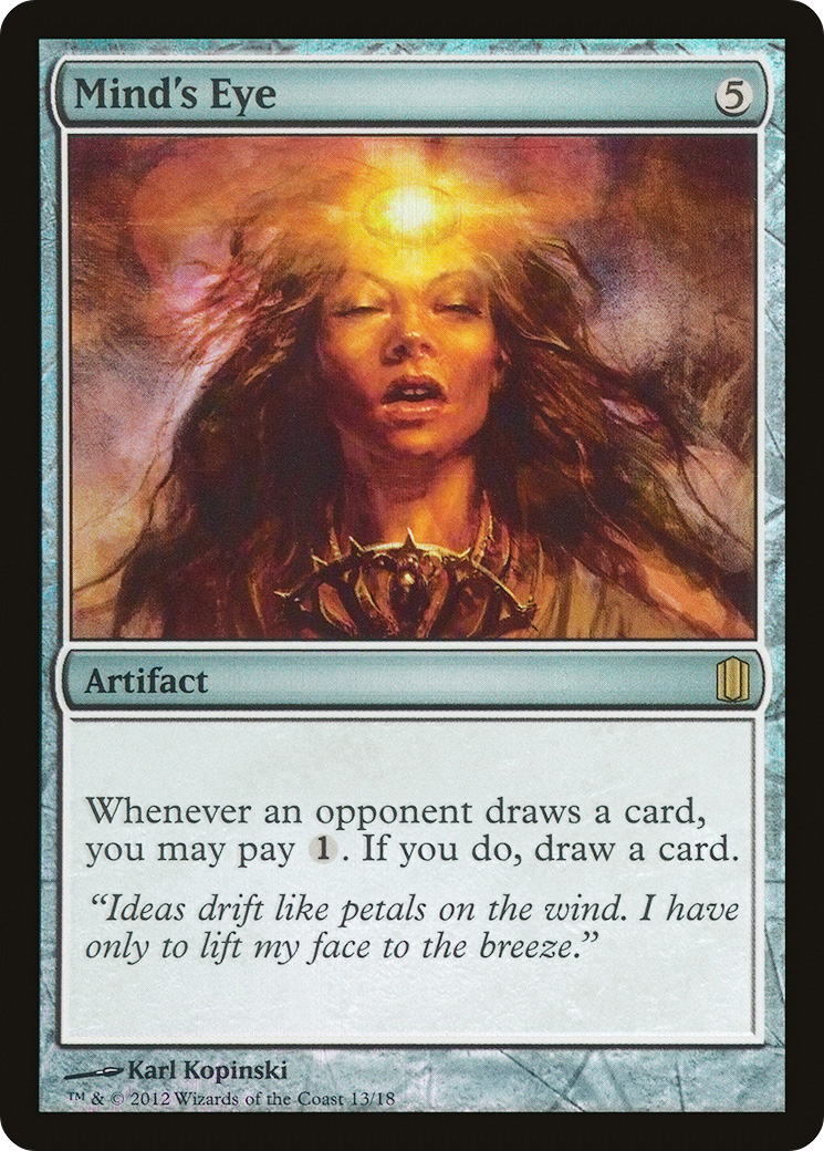 Mind's Eye (CM1-013) - Commander's Arsenal Foil