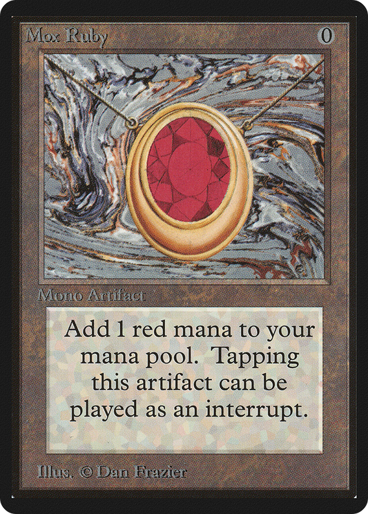 Mox Ruby (LEB-265) - Limited Edition Beta