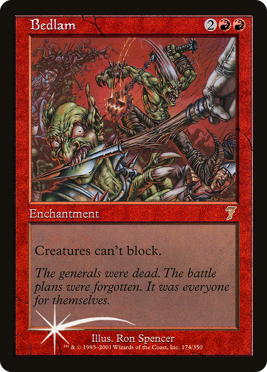 Bedlam (7ED-174★) - Seventh Edition Foil