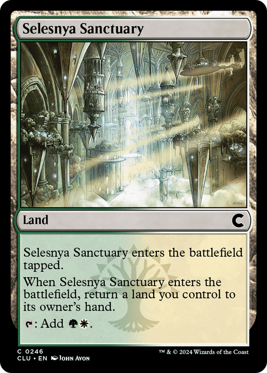 Selesnya Sanctuary (CLU-246) - Ravnica: Clue Edition