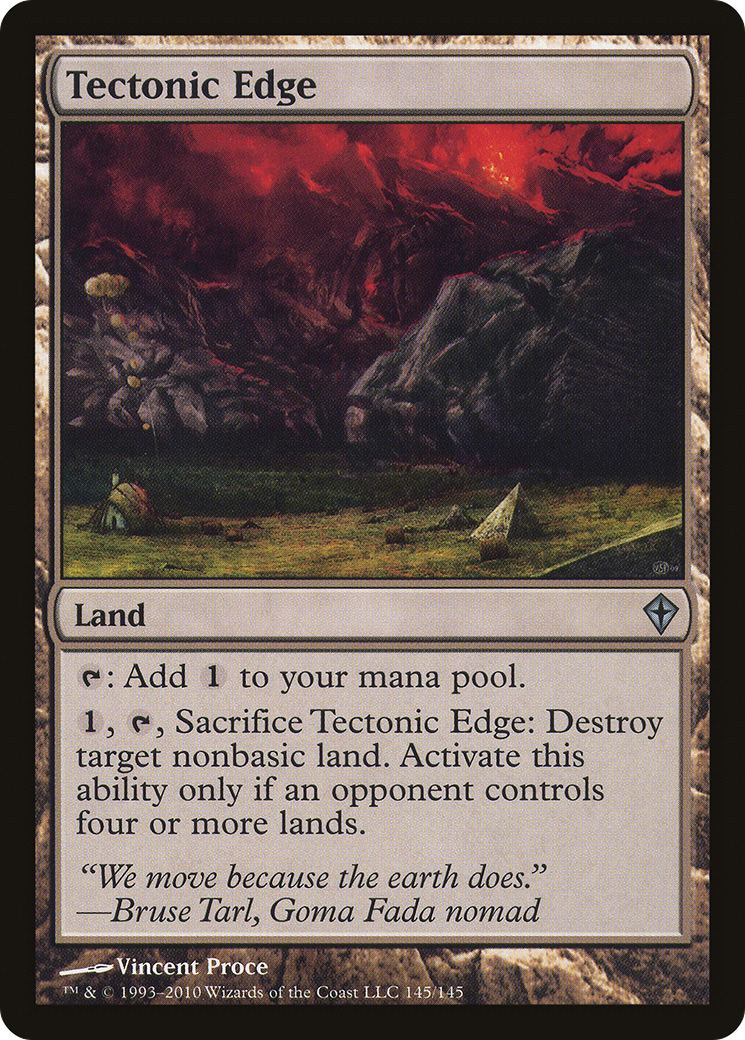 Tectonic Edge (WWK-145) - Worldwake