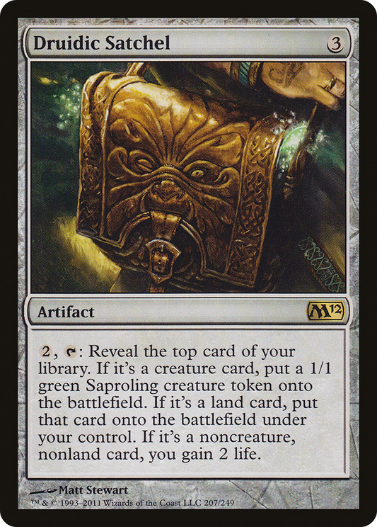 Druidic Satchel (M12-207) - Magic 2012 Foil