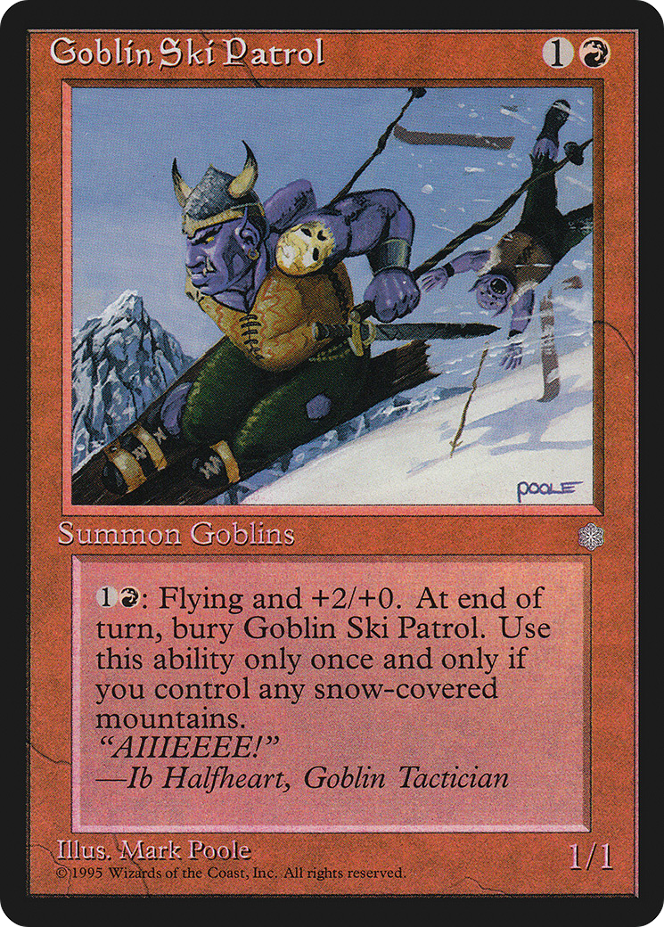 Goblin Ski Patrol (ICE-190) - Ice Age