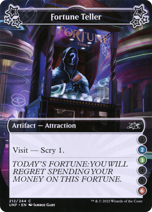 Fortune Teller (UNF-212A) - Unfinity Foil